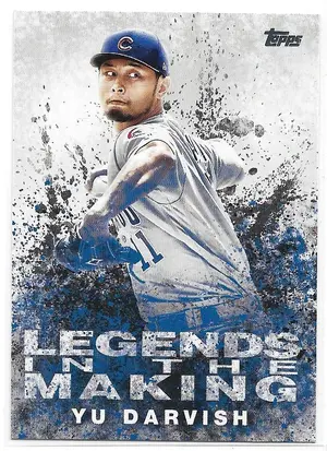 2018 Topps Update Legends in the Making #LITM-26 Yu Darvish