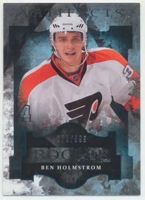2011-12 ARTIFACTS - BEN HOLMSTROM #187 ROOKIE 78/999