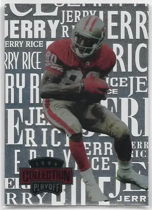 1994 Playoff Collection Jerry Rice #4 of 5 Jerry Rice