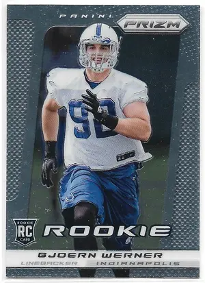 2013 Prizm #209 Bjoern Werner RC