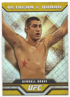 2010 Topps UFC Octagon of Honor #OOH-10 Kendall Grove