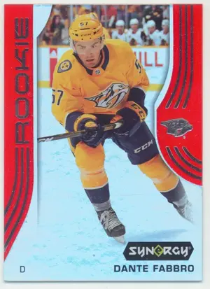 2019-20 SYNERGY - DANTE FABBRO #78 ROOKIE RED