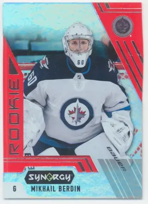 2020-21 SYNERGY - MIKHAIL BERDIN #122 ROOKIE RED (UNSCRATCHED)