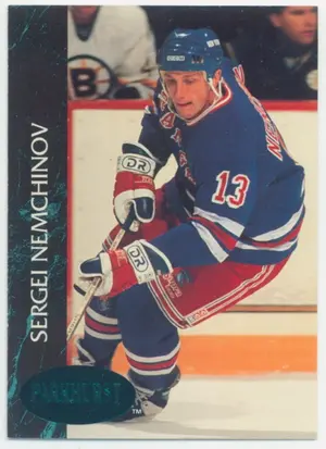1992-93 PARKHURST - SERGEI NEMCHINOV #114 EMERALD ICE