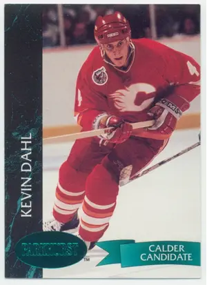 1992-93 PARKHURST - KEVIN DAHL #261 EMERALD ICE