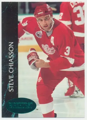 1992-93 PARKHURST - STEVE CHIASSON #282 EMERALD ICE