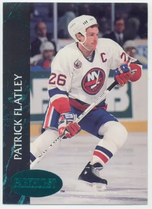 1992-93 PARKHURST - PATRICK FLATLEY #342 EMERALD ICE