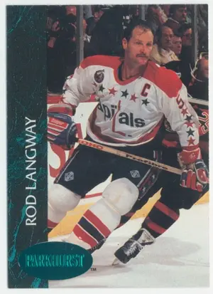 1992-93 PARKHURST - ROD LANGWAY #433 EMERALD ICE