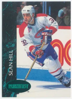 1992-93 PARKHURST - SEAN HILL #487 EMERALD ICE