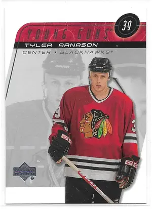 2002-03 Upper Deck #200 Tyler Arnason (Young Guns)