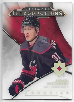 2018-19 Ultimate Collection Ultimate Introductions #UI-43 Andrei Svechnikov