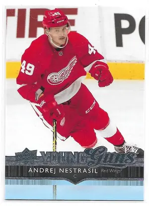 2014-15 Upper Deck #222 Andrej Nestrasil RC (Young Guns)