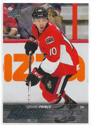 2015-16 Upper Deck #218 Shane Prince RC (Young Guns)