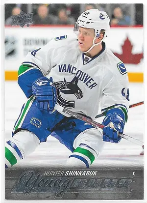 2015-16 Upper Deck #462 Hunter Shinkaruk RC (Young Guns)