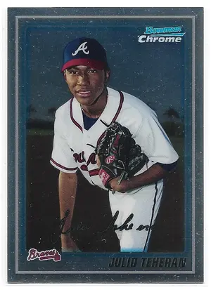 2010 Bowman Chrome Prospects #BCP105 Julio Teheran