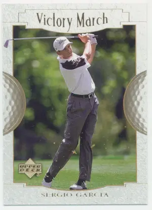 2001 Upper Deck - Sergio Garcia #168 Victory March