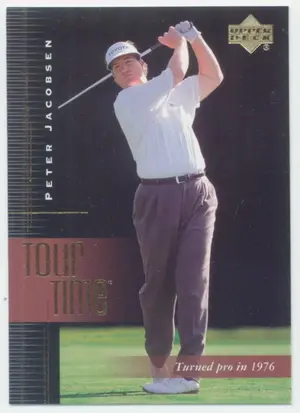 2001 Upper Deck - Peter Jacobsen #182 Tour Time