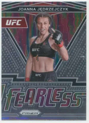 2022 Panini Prizm UFC - Joanna Jedrzejczyk #2 Fearless