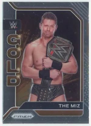 2022 Panini Prizm WWE - The Miz #5 WWE Gold