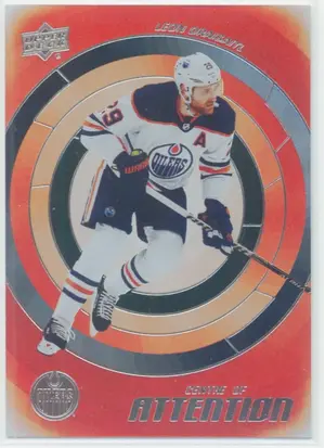 2022-23 UPPER DECK - LEON DRAISAITL #CA-9 CENTRE OF ATTENTION