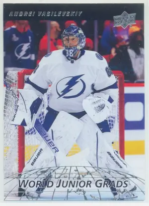 2022-23 UPPER DECK - ANDREI VASILEVSKIY #WG-11 WORLD JUNIOR GRADS