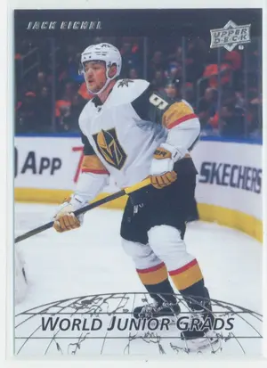 2022-23 UPPER DECK - JACK EICHEL #WG-15 WORLD JUNIOR GRADS