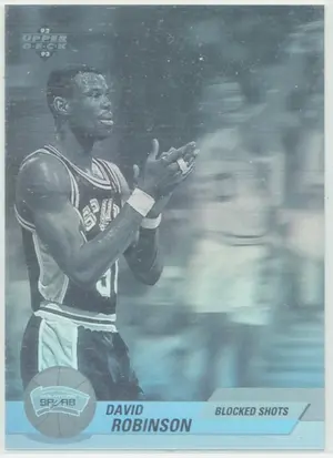 1992-93 Upper Deck - David Robinson #AW6 Award Winners Holograms
