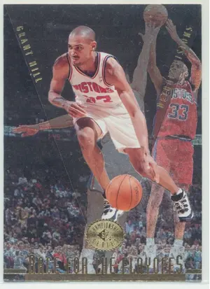 1995-96 SP Championship Series - Grant Hill #125 Race for the Playoffs