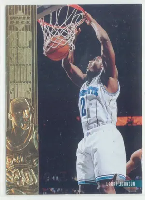 1994-95 Upper Deck - Larry Johnson #S6 Kemp Slam Dunk Stars