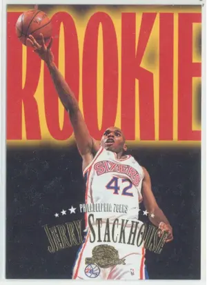 1995-96 Skybox Premium - Jerry Stackhouse #235 Rookie