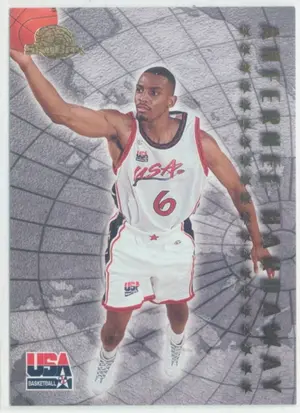 1995-96 Skybox Premium - Anfernee Hardaway #U1 USA Basketball