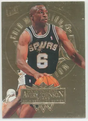 1995-96 Fleer Ultra - Avery Johnson #163 Gold Medallion Parallel