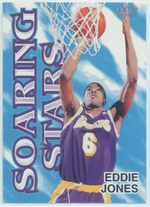1997-98 Fleer - Eddie Jones #8 SS Soaring Stars