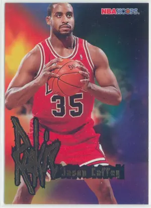 1995-96 NBA Hoops - Jason Caffey #255 Rookie