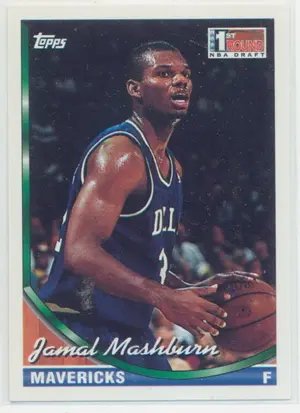 1993-94 Topps - Jamal Mashburn #312 RC