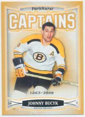 2006-07 PARKHURST - JOHNNY BUCYK #162 CAPTAINS 1263/3999