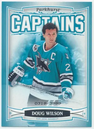 2006-07 PARKHURST - DOUG WILSON #184 CAPTAINS 319/3999