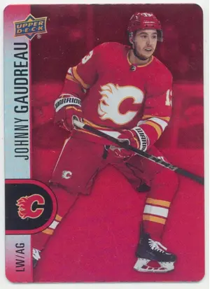 2022-23 TIM HORTONS - JOHNNY GAUDREAU #DC-34 RED DIE CUTS