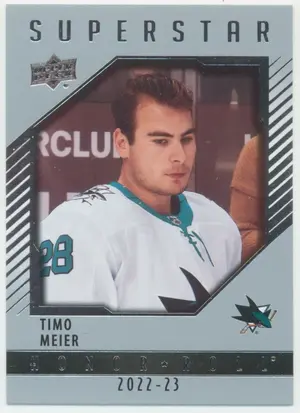 2022-23 UPPER DECK - TIMO MEIER #HR-32 HONOR ROLL