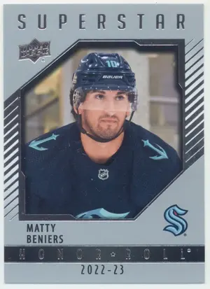 2022-23 UPPER DECK - MATTY BENIERS #HR59 HONOR ROLL