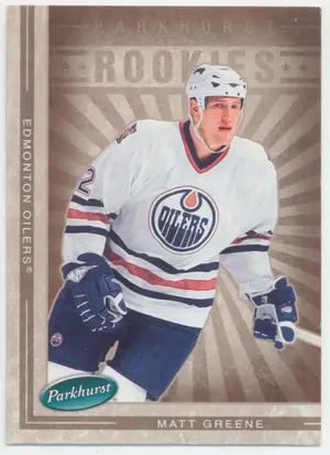 2005-06 PARKHURST - MATT GREENE #626 ROOKIES⚠️