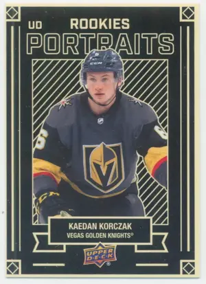 2022-23 UPPER DECK - KAEDAN KORCZAK #P-44 UD PORTRAITS