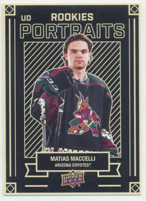 2022-23 UPPER DECK - MATIAS MACCELLI #P-60 UD PORTRAITS