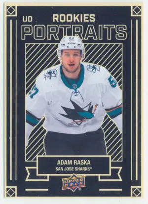 2022-23 UPPER DECK - ADAM RASKA #P-66 UD PORTRAITS