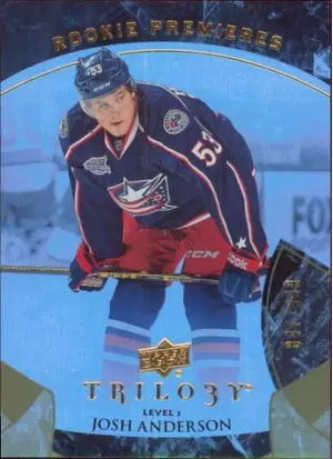 2015-16 TRILOGY - JOSH ANDERSON #122 ROOKIE PREMIERES 847/999