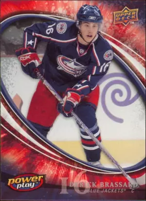 2008-09 POWER PLAY - DERICK BRASSARD #82 RC