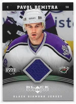 2006-07 Black Diamond Jersey #J-DE Pavol Demitra