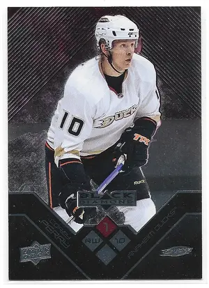 2008-09 Black Diamond Ruby #2 Corey Perry (Single Diamond) (077/100)