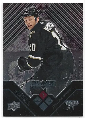 2008-09 Black Diamond Ruby #21 Brenden Morrow (Single Diamond) (080/100)