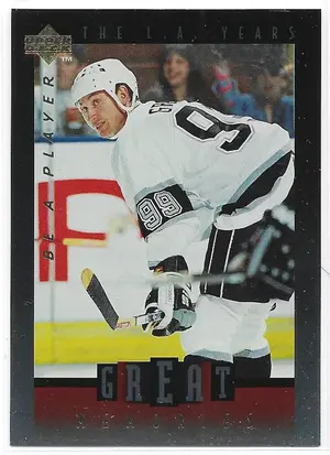 1995-96 Be A Player Great Memories #GM06 Wayne Gretzky